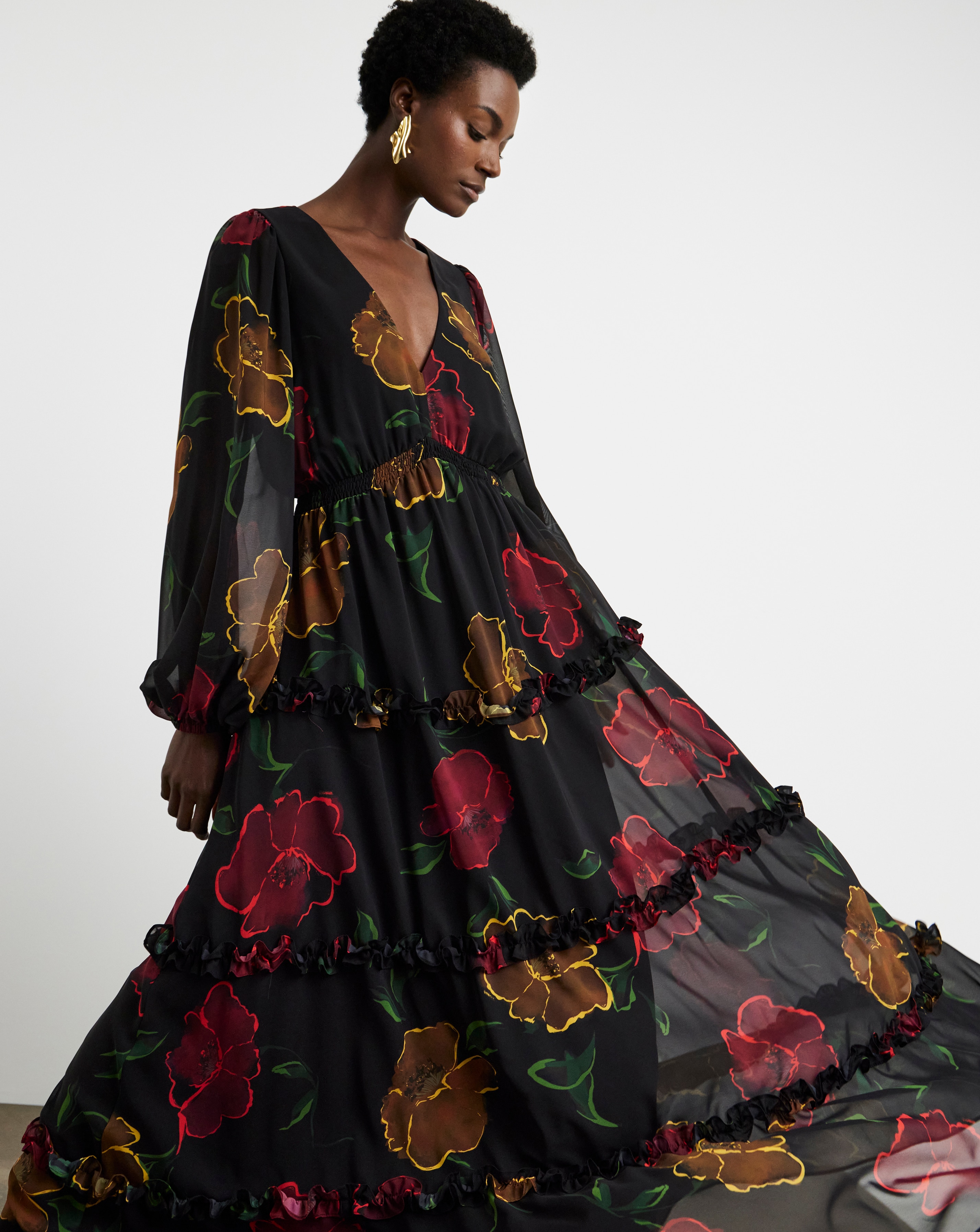 Joanna Hope Volume Maxi Dress