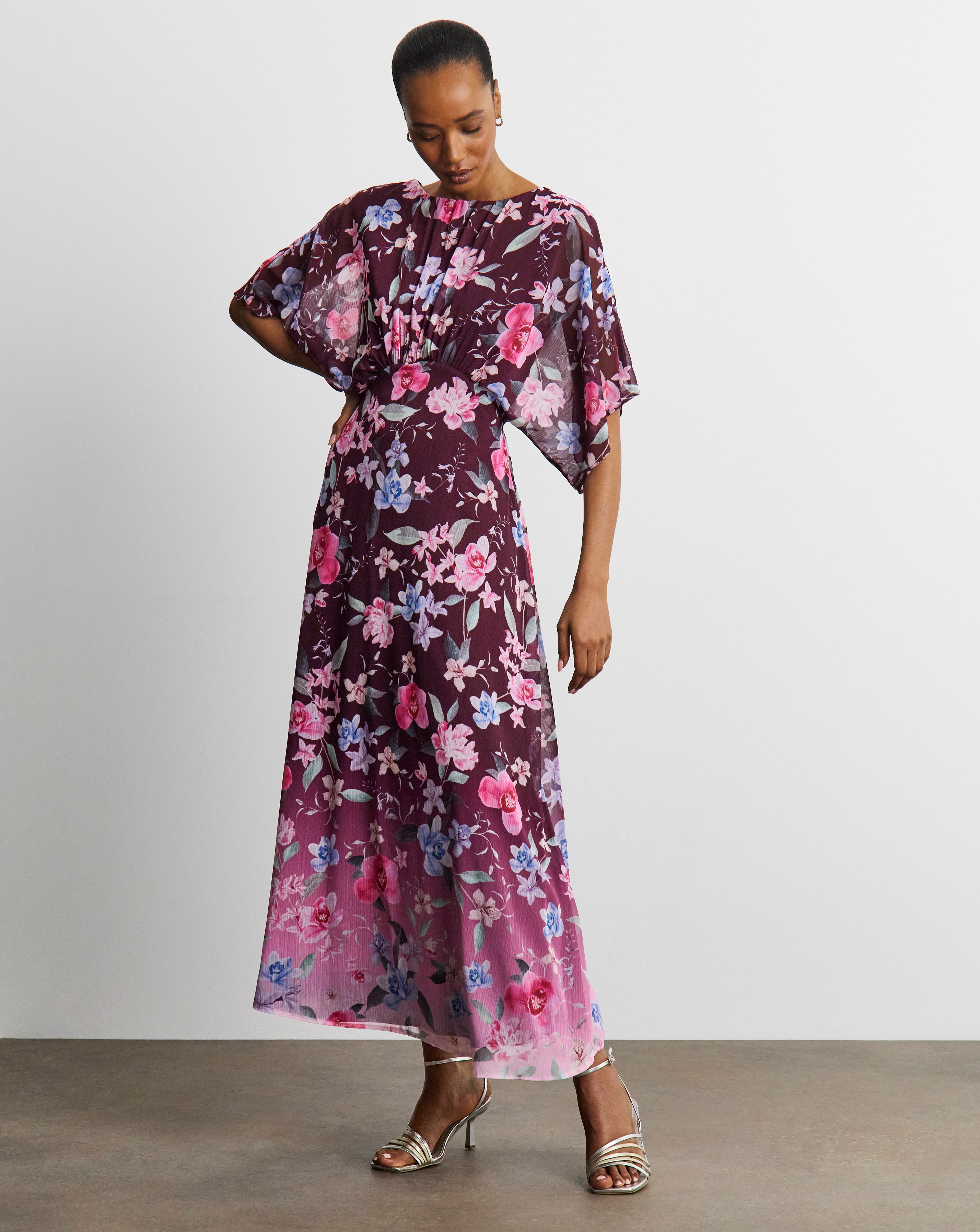 New In - Joanna Hope Printed Crinkle Dress