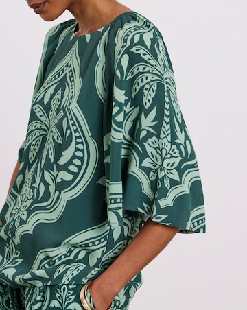 Joanna Hope Floral Printed Blouse