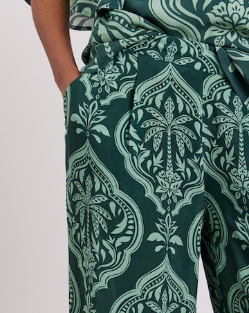 Joanna Hope Printed Wide Leg Trousers