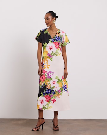 Joanna Hope Printed Column Dress