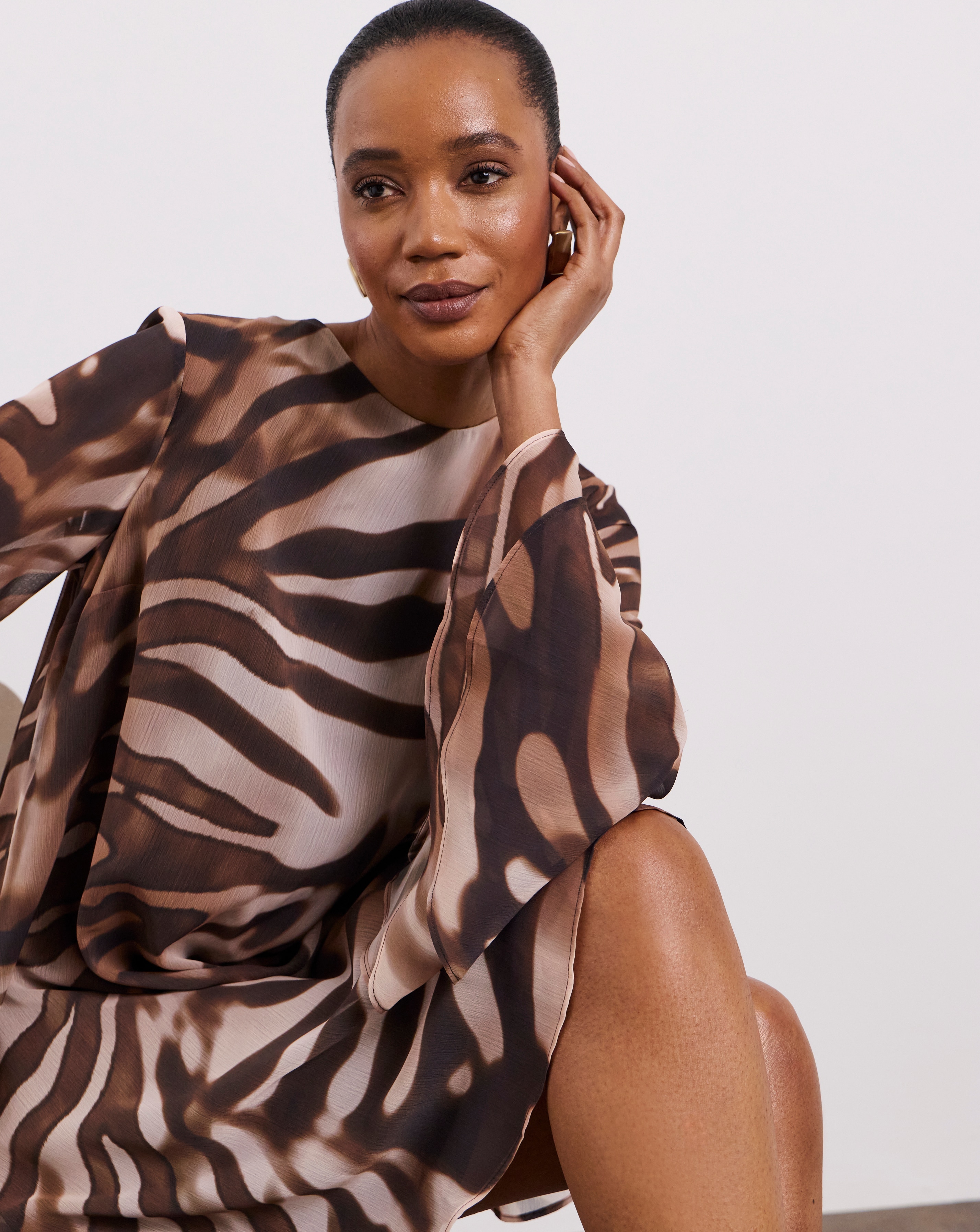 New In - Joanna Hope Crinkle Shift Dress