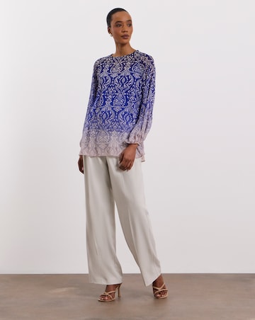 Joanna Hope Ombre Printed Blouse