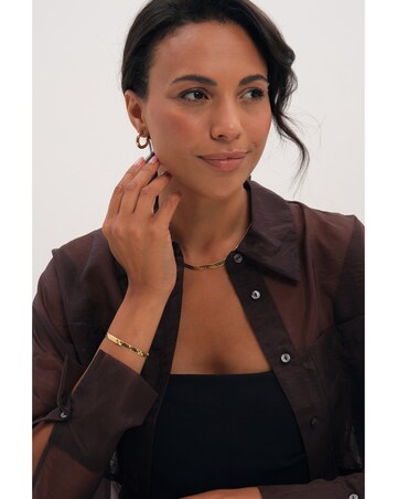 Inicio Gold Snake Bracelet - Gift Pouch