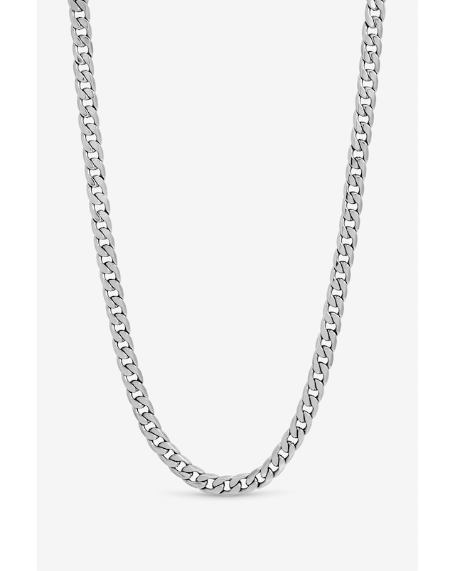 Inicio Men's Steel Waterproof Curb Chain Necklace - Gift Pouch