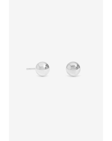Simply Silver 925 Sterling Silver 6mm Polished Ball Stud Earrings