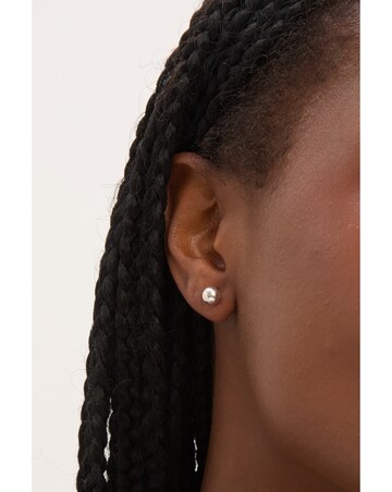 Simply Silver 925 Sterling Silver 6mm Polished Ball Stud Earrings