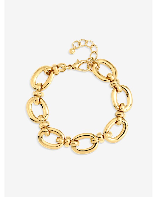 Jon Richard Gold Plated Open Link Bracelet