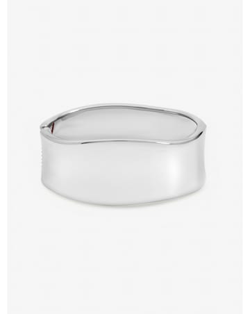 Jon Richard Silver Plated Large Curve Cuff