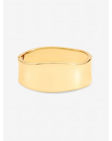 Jon Richard Gold Plated Large Curve Cuff
