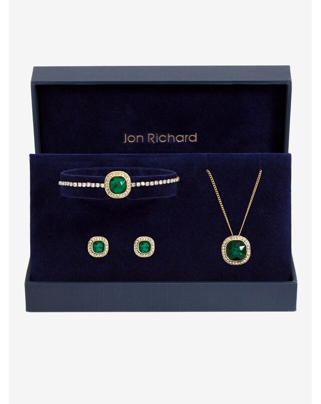 New In - Gold Crystal Set Gift Box