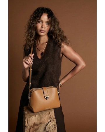 Luella Grey Mills Tan Crossbody