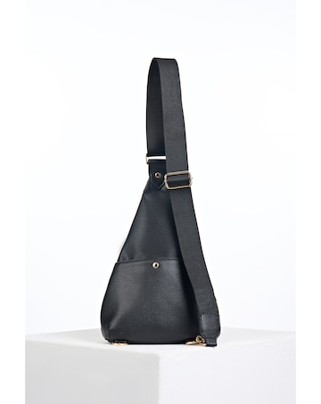 Luella Grey Darla Leopard Cowhide Sling Crossbody