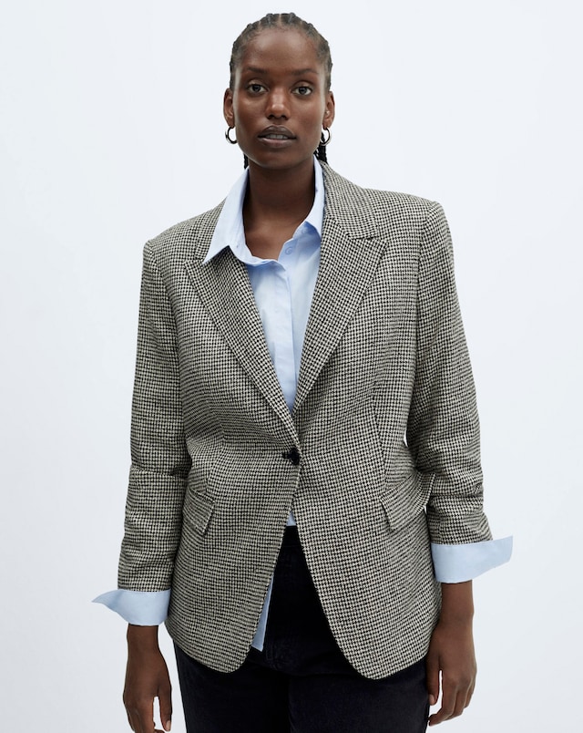 Mango Eva Standard Straight Co-ord Blazer