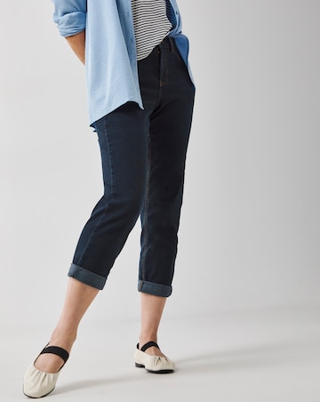 Simply Be 24/7 Indigo Boyfriend Jeans