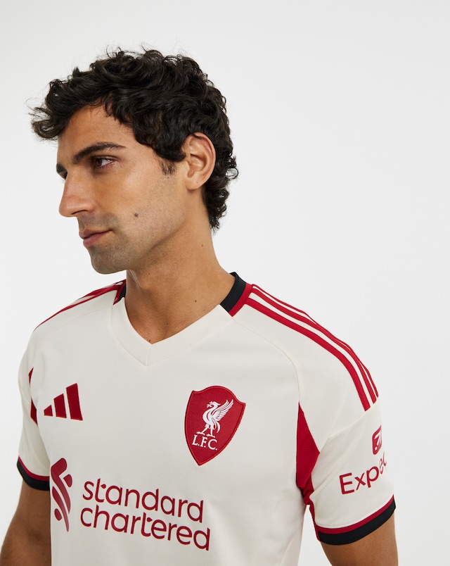 adidas Liverpool FC 25/26 Away Jersey - White