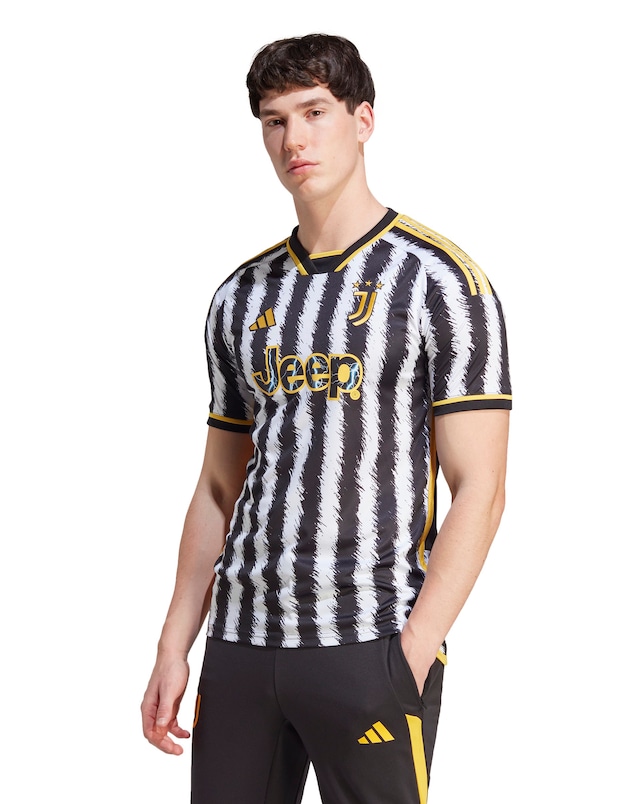adidas Juventus 23/24 Home Jersey - Black/White