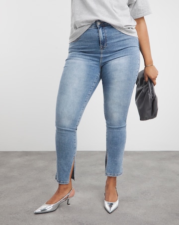 Light Blue Side Split Jean