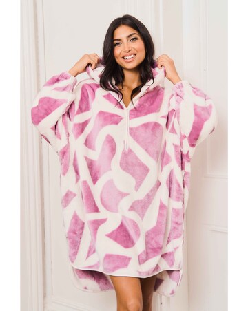 Jim Jam the Label Oversized All-over Print Hoody