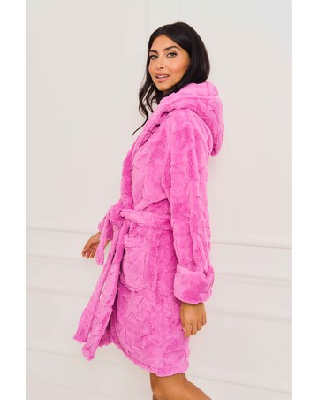 Jim Jam The Label Fleece Star Dressing Gown