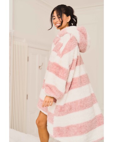 Jim Jam the Label Oversized Sripe Hoodie