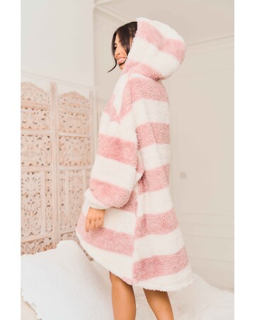 Jim Jam the Label Oversized Sripe Hoodie