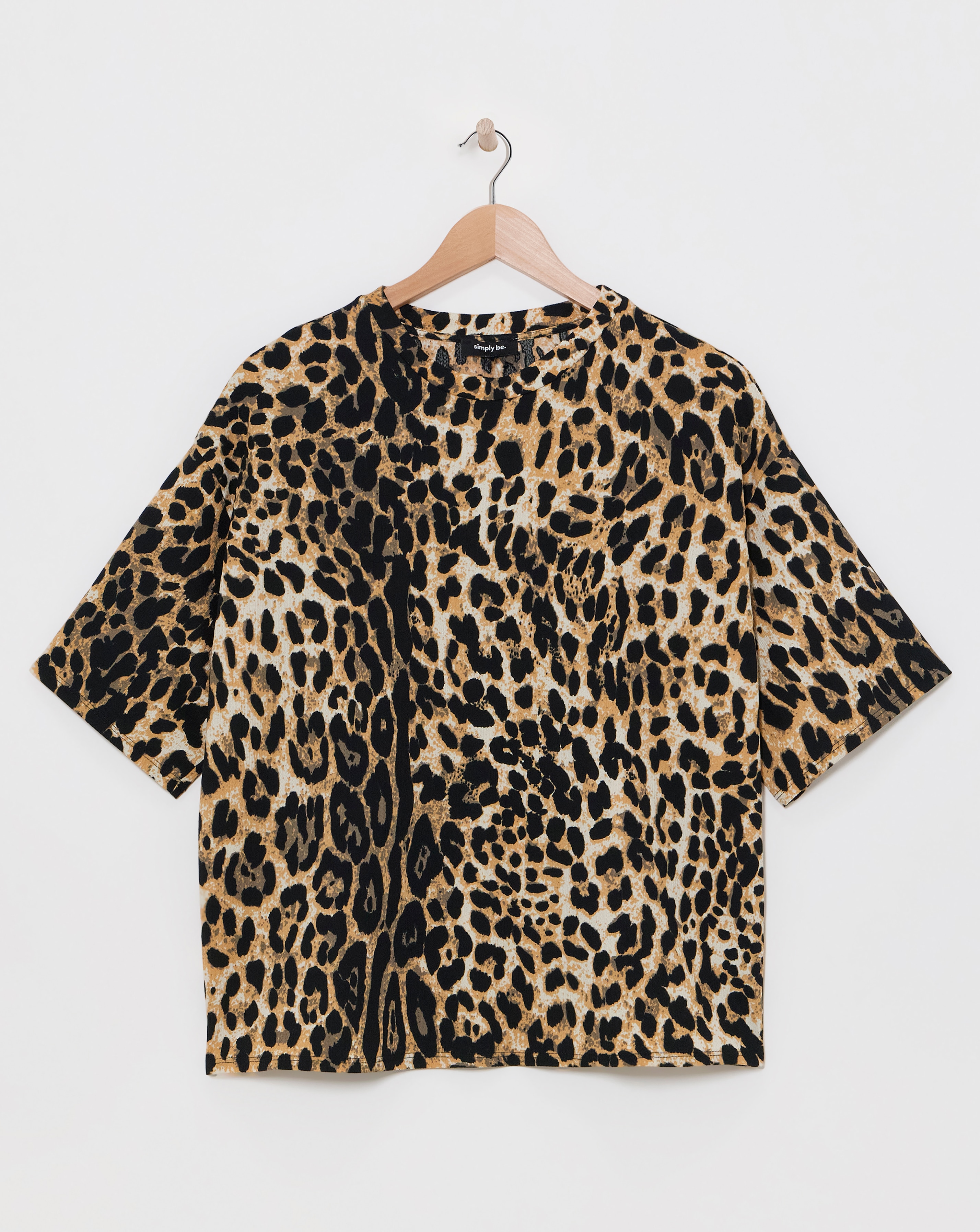 Leopard Crew Neck T-Shirt