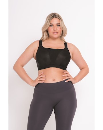 Curvy Kate Everymove Wired Sports Bra Black