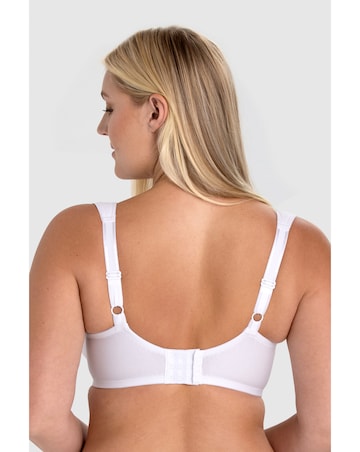 Miss Mary of Sweden Essence Cotton Underwired Bra White