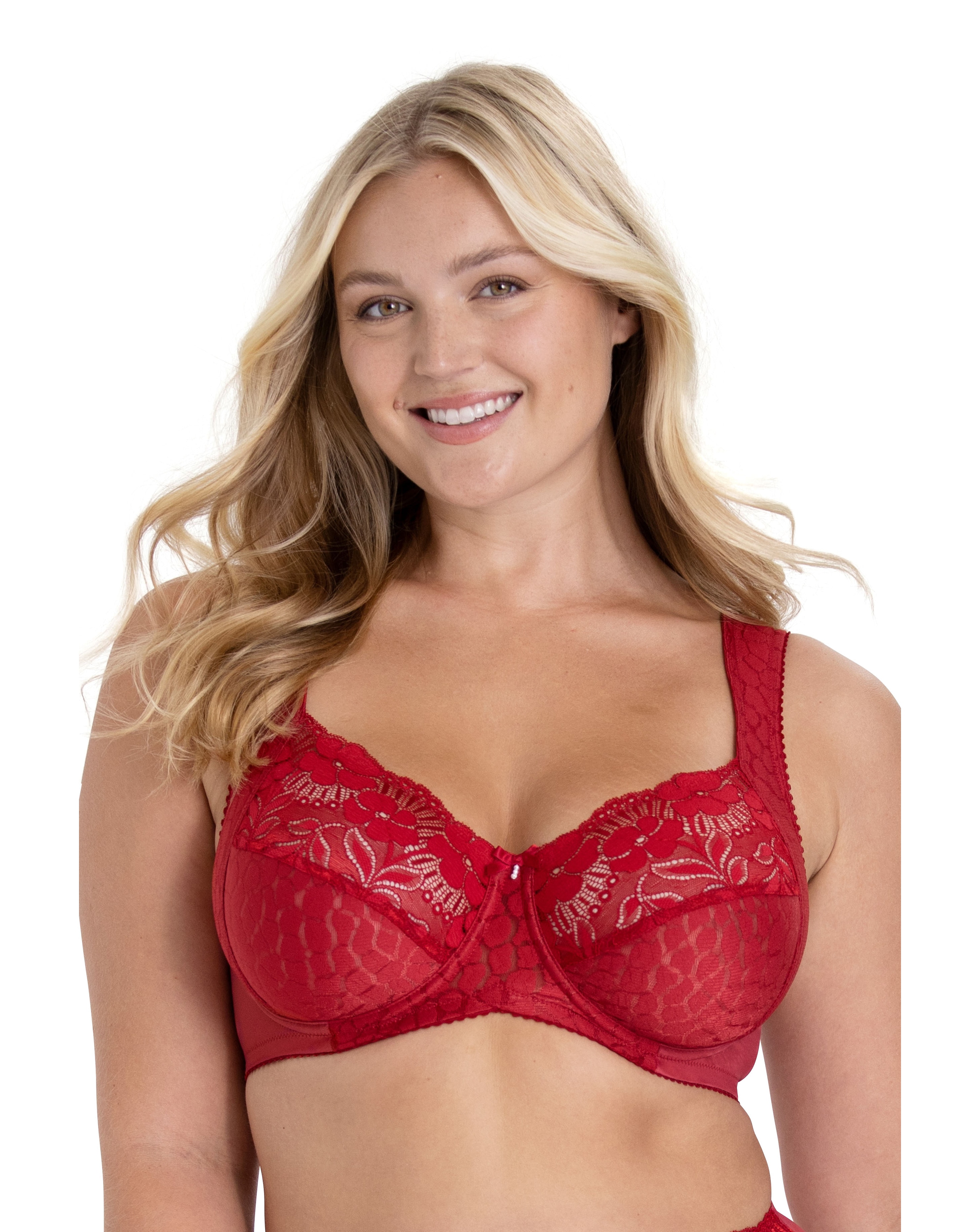 Miss Mary Jacquard & Lace Bra