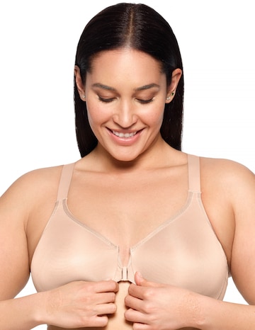 Glamorise Plus Size WonderWire Posture Back Bra 9265