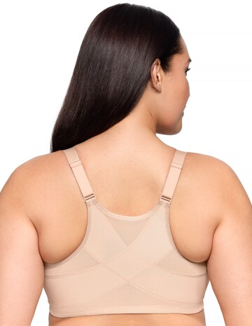 Glamorise Plus Size WonderWire Posture Back Bra 9265