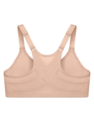 Glamorise Plus Size WonderWire Posture Back Bra 9265