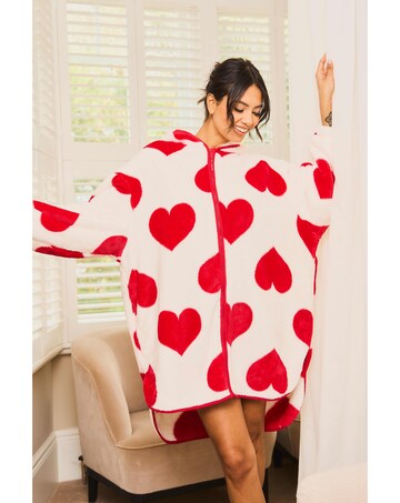 Jim Jam the Label Oversized Heart Hoody
