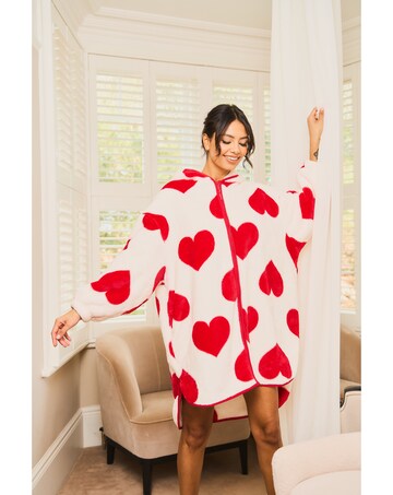Jim Jam the Label Oversized Heart Hoody