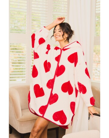 Jim Jam the Label Oversized Heart Hoody