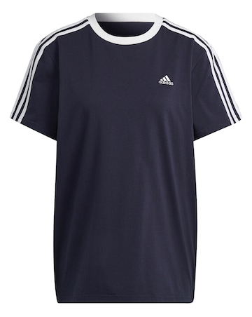 adidas Essentials 3 Stripes T-Shirt