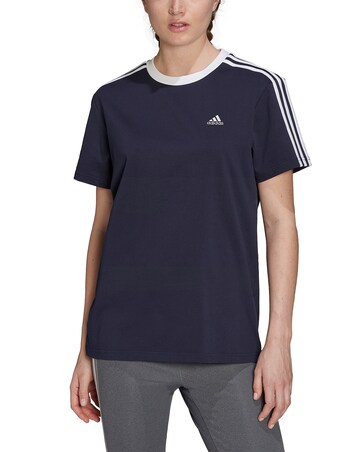 adidas Essentials 3 Stripes T-Shirt