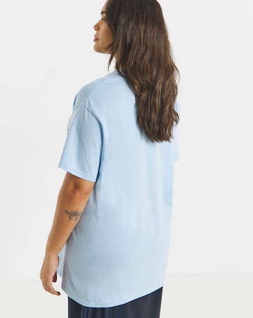 Simply Be Blue Blueberries Graphic T-Shirt