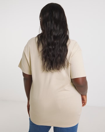 Ecru Coffee Club Graphic T-Shirt