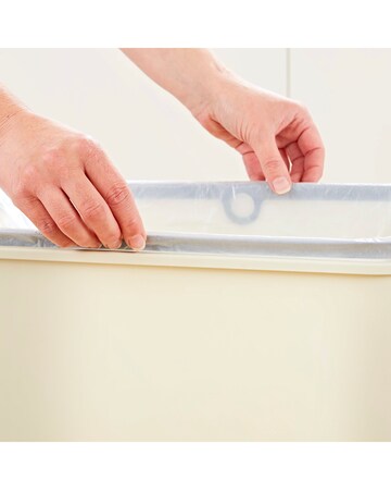 Tower 50L Rectangular Sensor Bin Cream