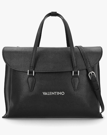 Valentino Bags Whom Black Satchel Bag
