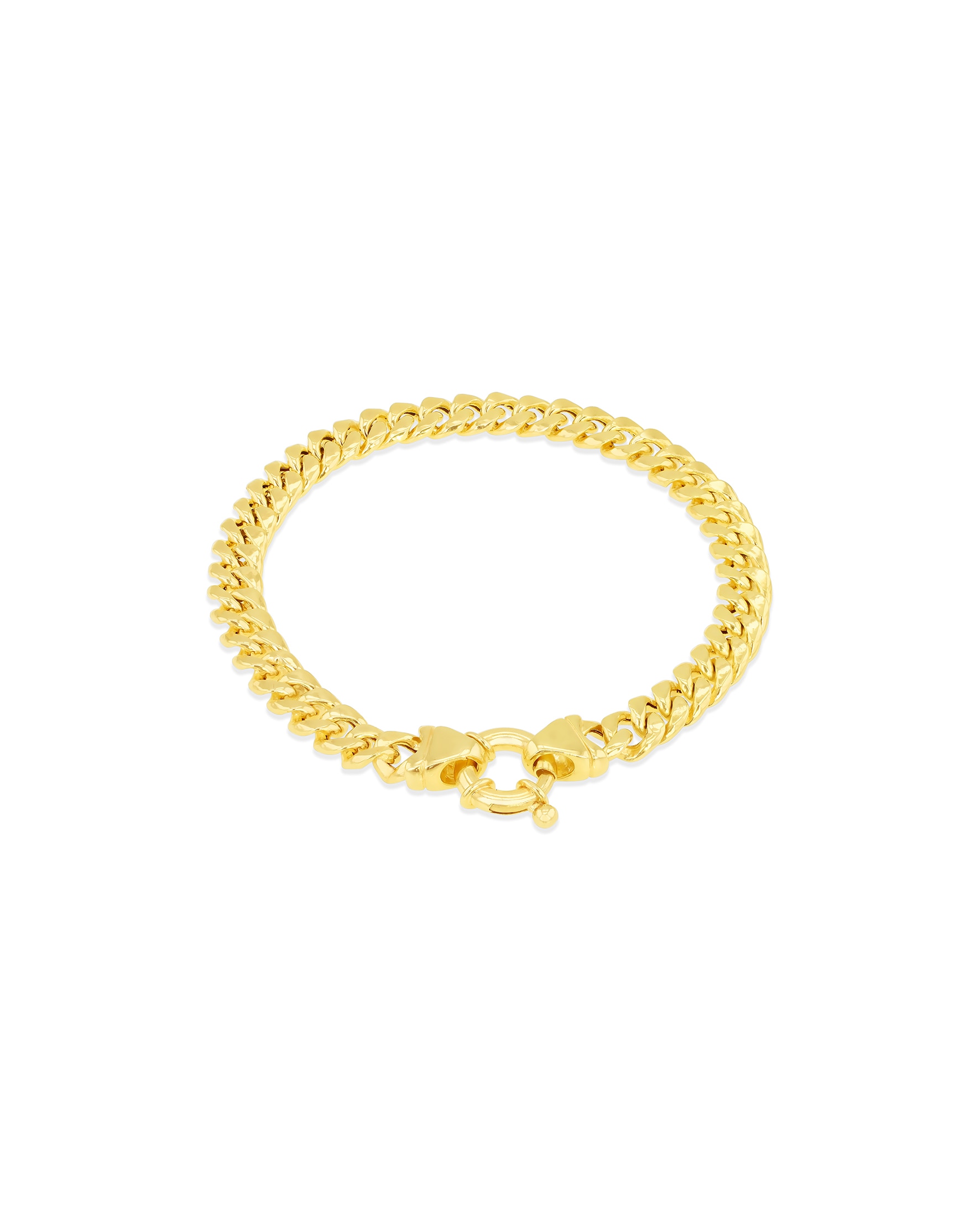 9ct Cuban Link Chain Bracelet
