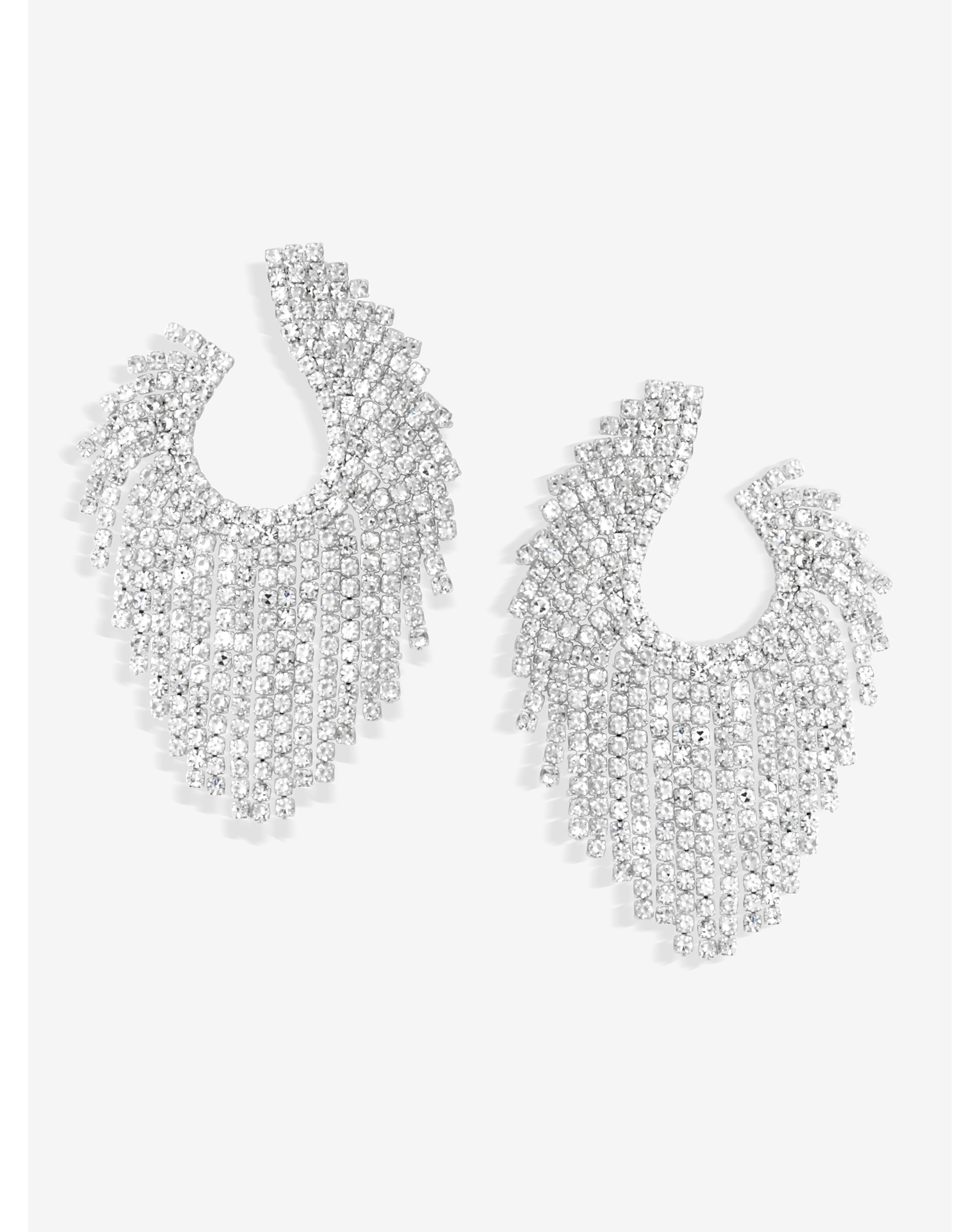Jon Richard Open Statement Earrings