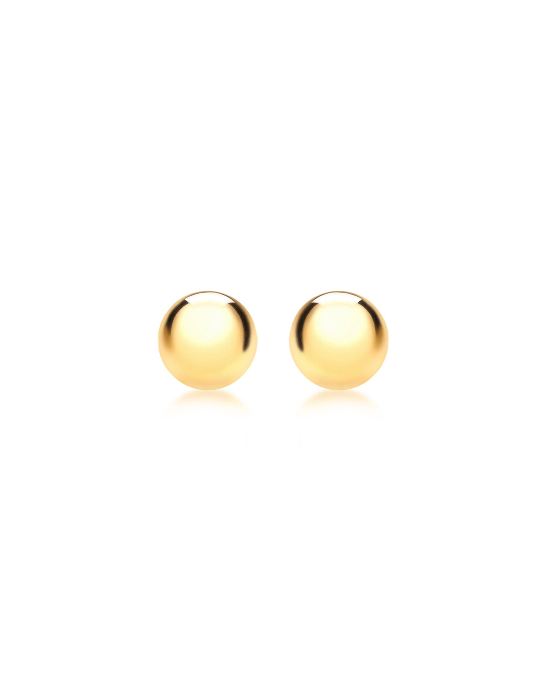 9 Carat Gold Small Ball Stud Earrings