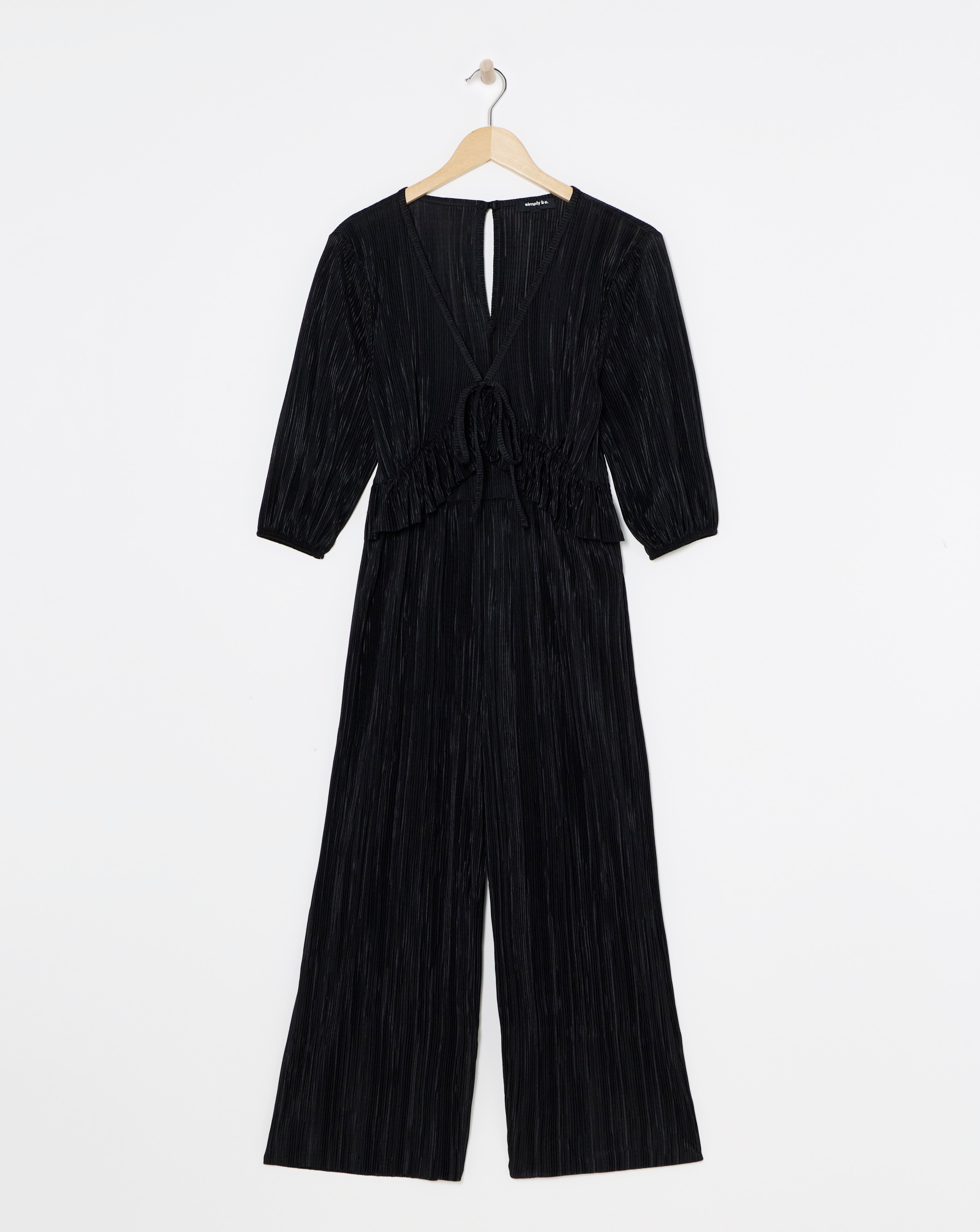 Plisse Culotte Jumpsuit