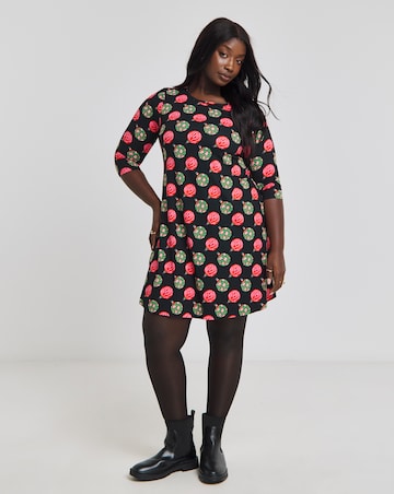 Supersoft Novelty Print Dress
