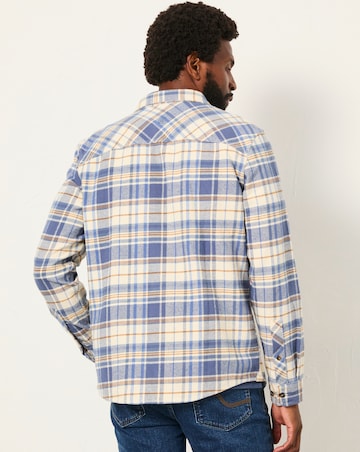 FatFace Alner Check Long Sleeve Shirt (Regular & Tall) - Blue Multi