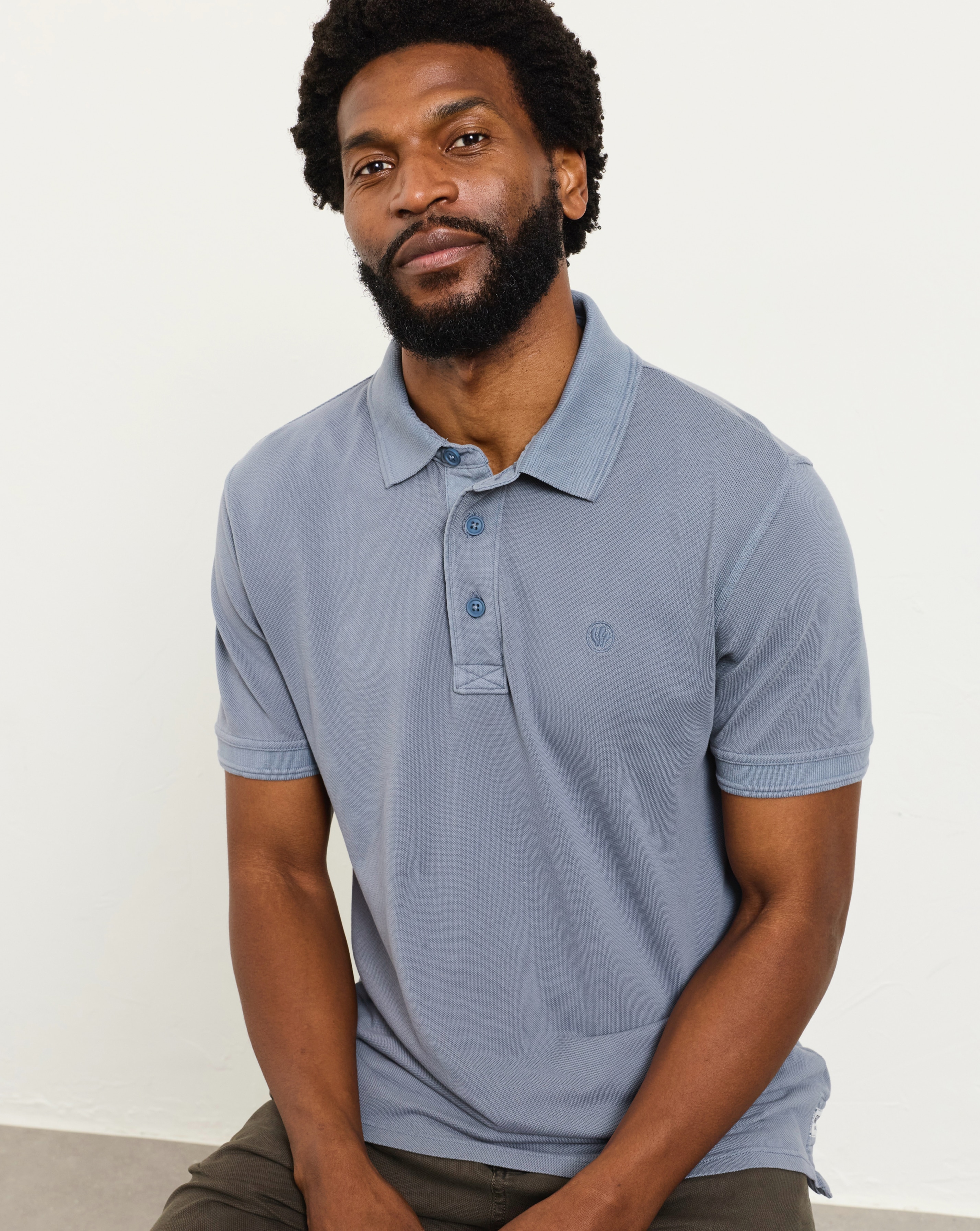Fatface Pique Short Sleeve Polo