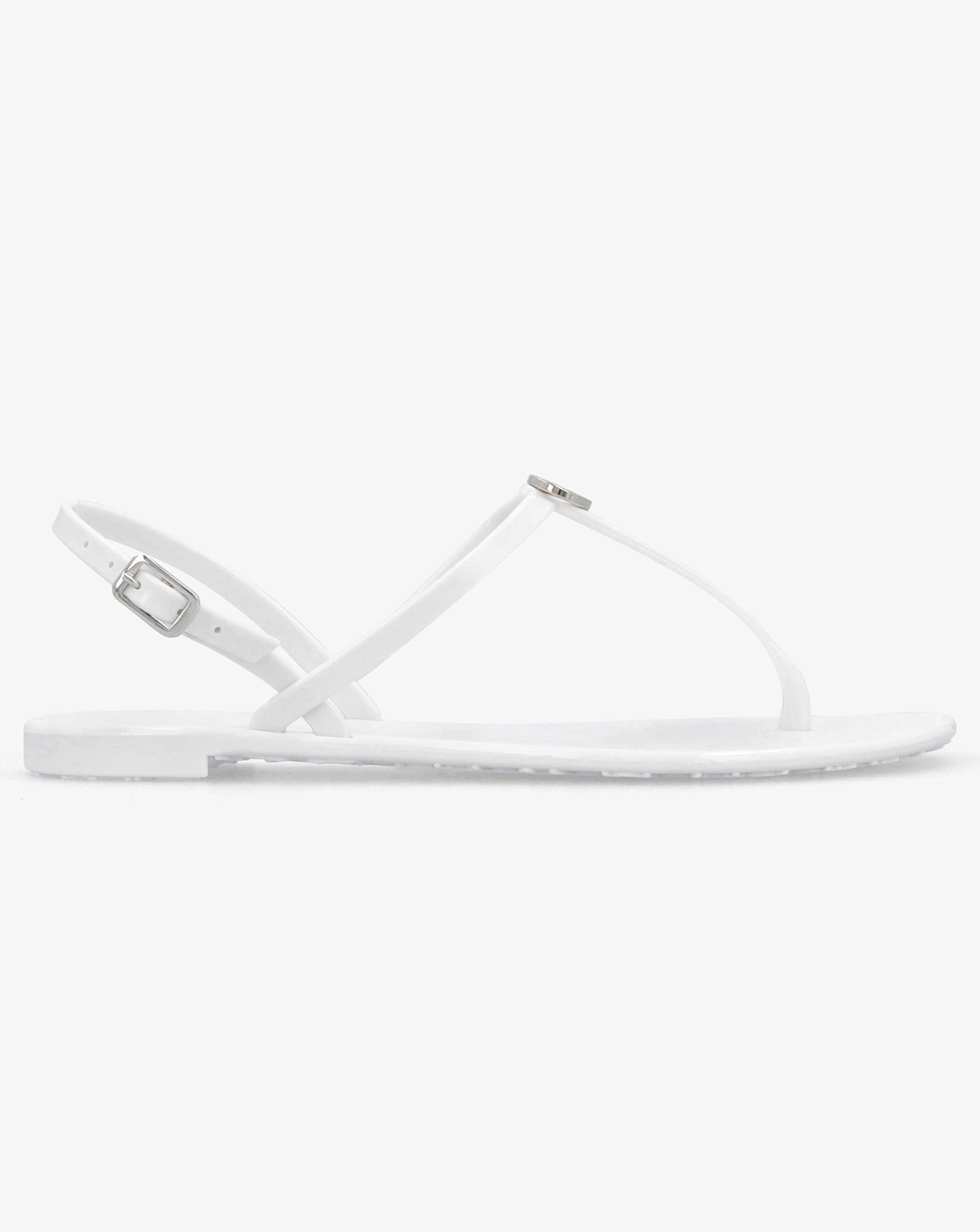 Valentino Bags Jally White Logo Sandals